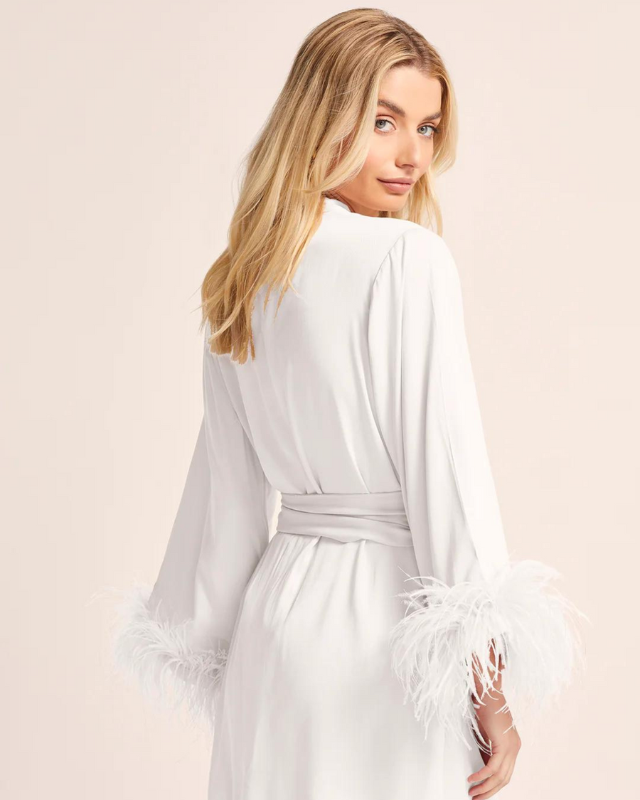 Emilie Feather Robe
