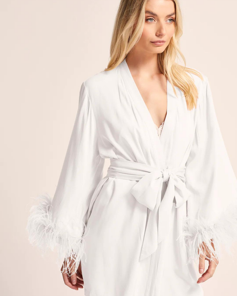 Emilie Feather Robe