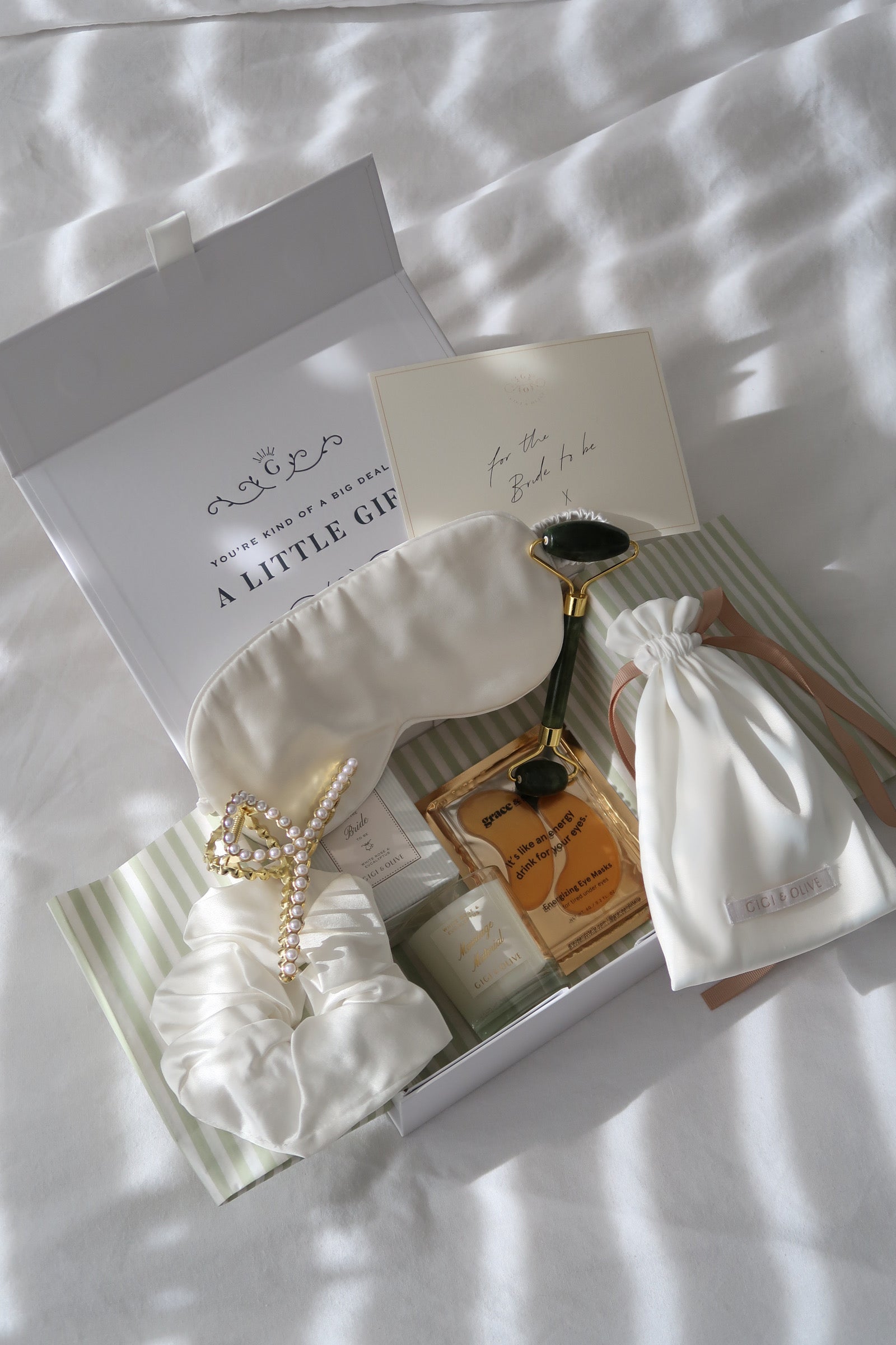 gift for bride at dress fitting Bride-to-be Gift Box – Gigi & Olive
