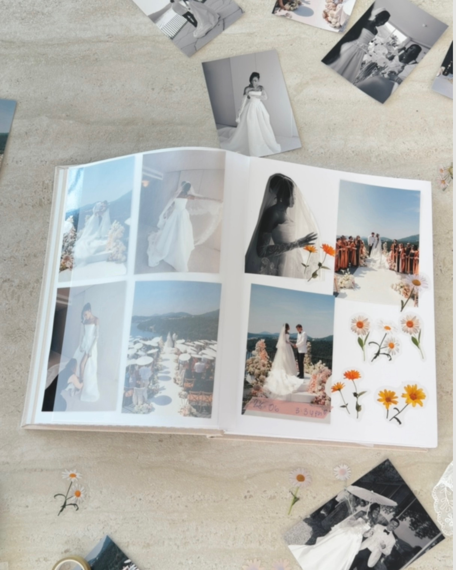 Honeymoon Memory Book | Personalised Photo Album – Gigi & Olive