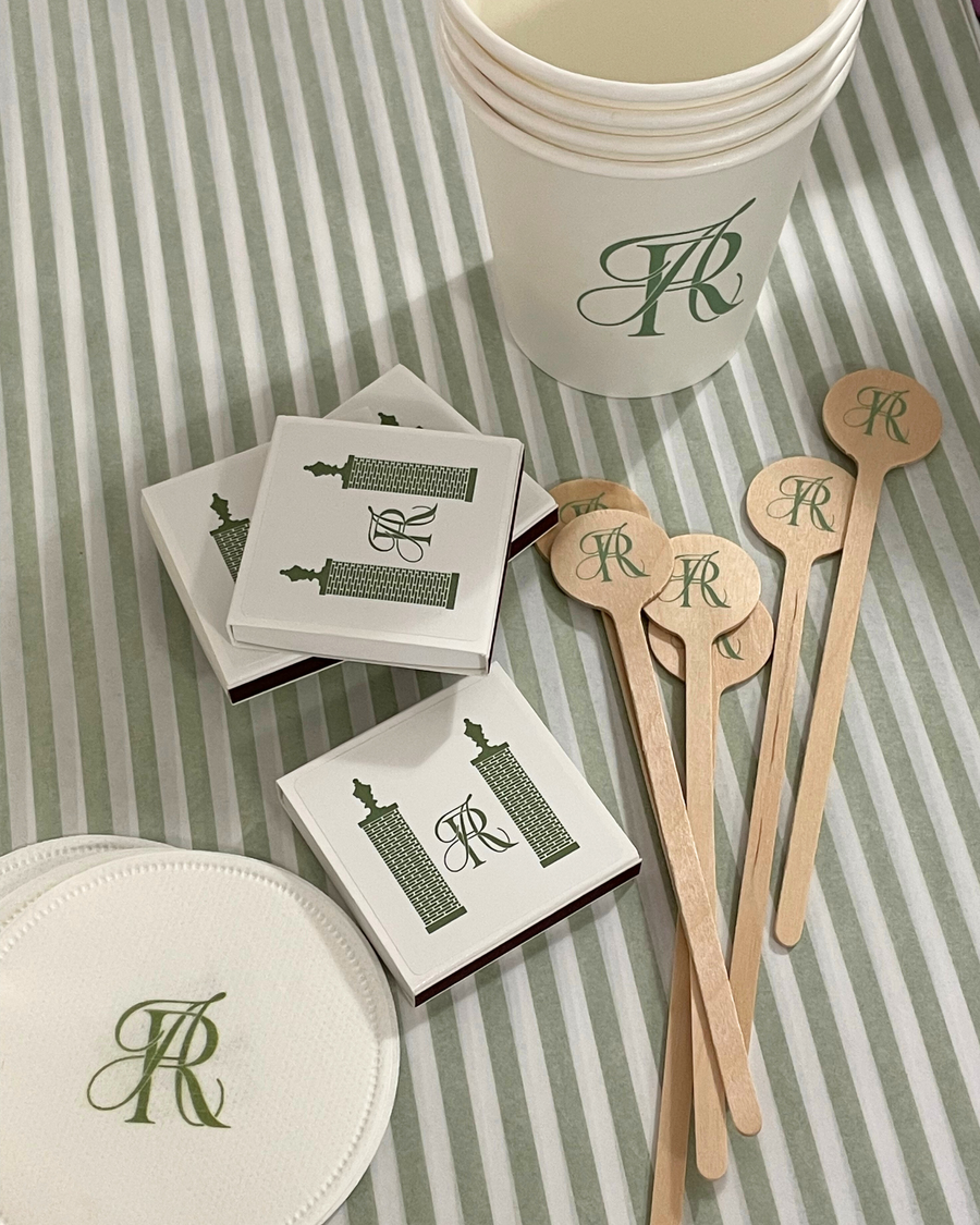 Personalised Wooden Cocktail Stirrers (pack of 100)