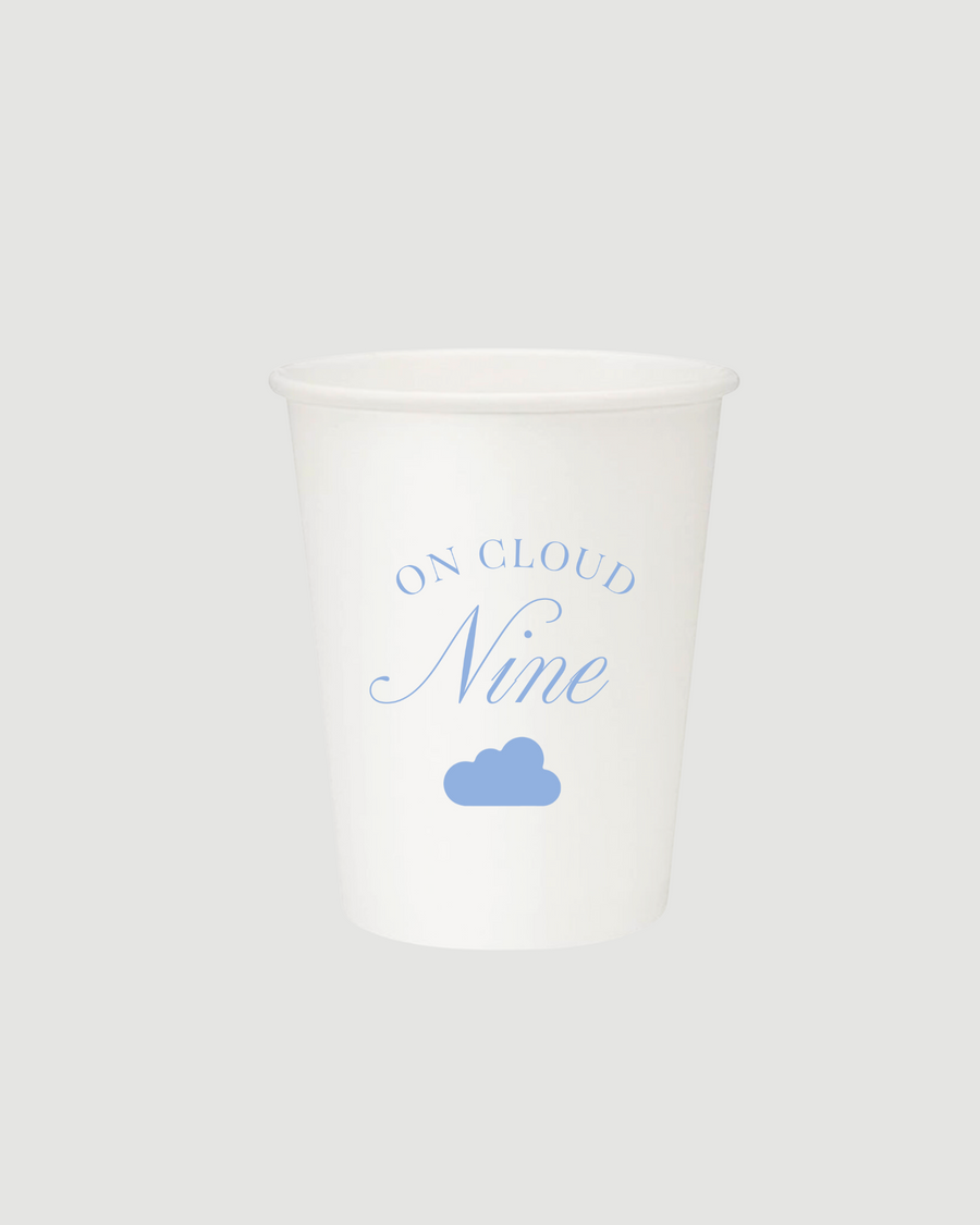 On Cloud Nine Paper Cups