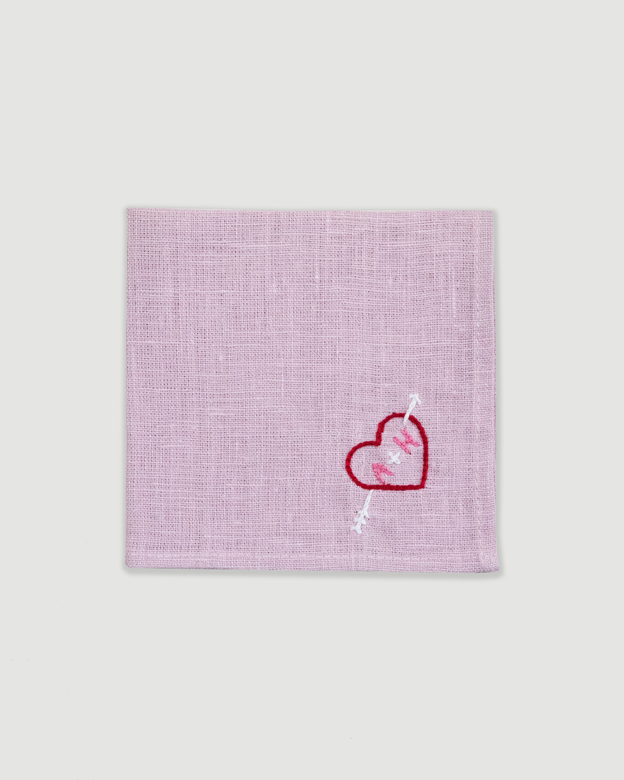 Hand-Embroidered Handkerchief
