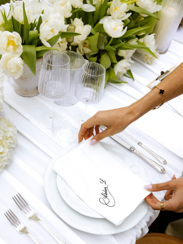 The Detail That Changes A Table. Introducing Our New Napkin Collection.