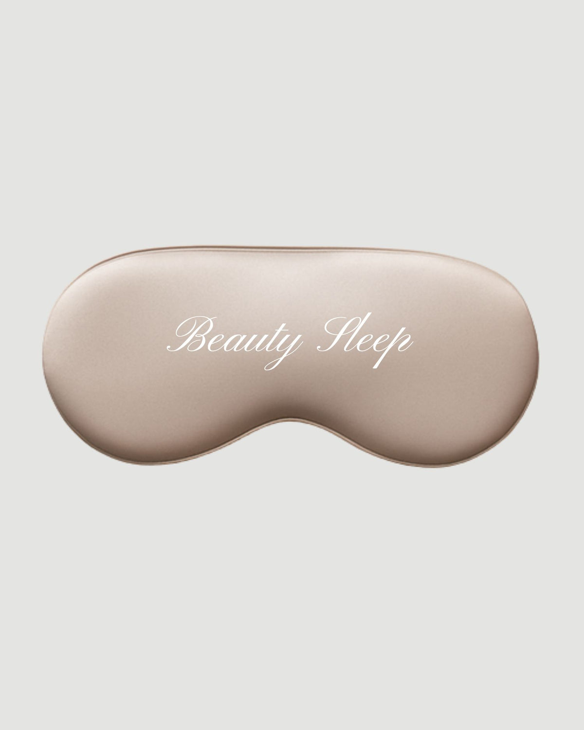 Light Gold Silk Eye Mask