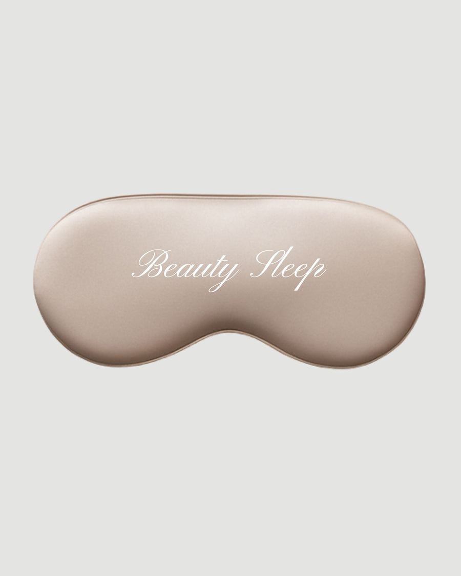Light Gold Silk Eye Mask