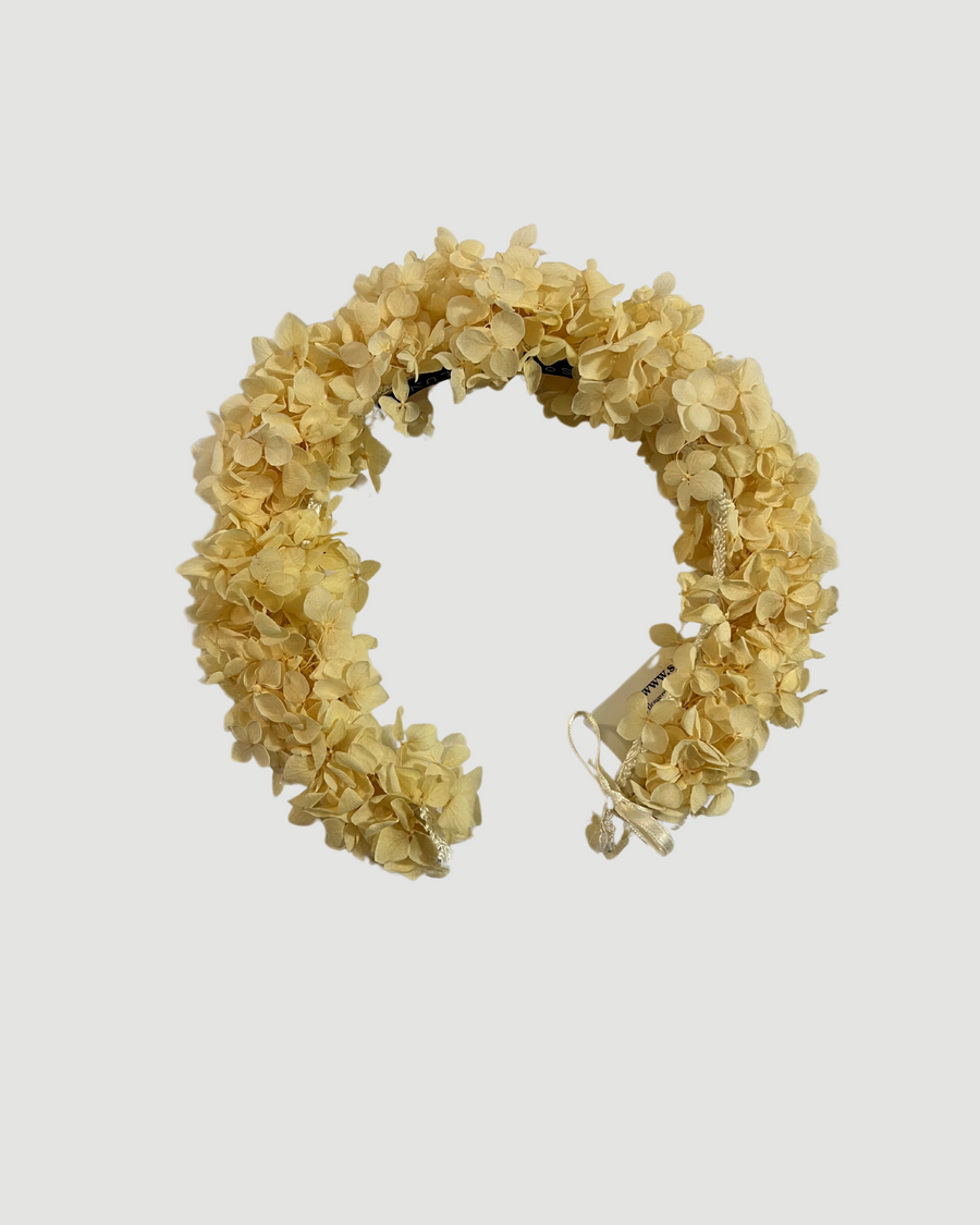 Ivory Classic Flower Crown