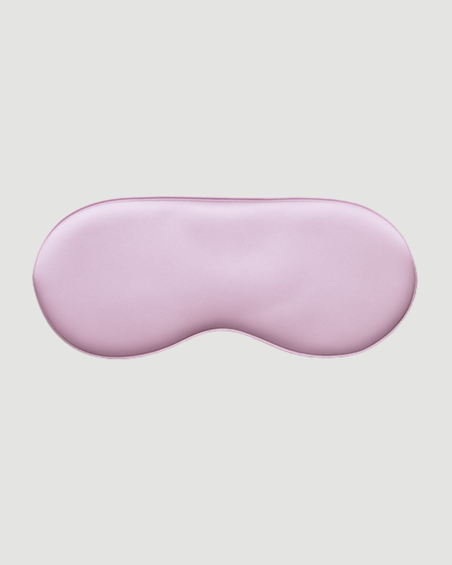 Baby Pink Silk Eye Mask