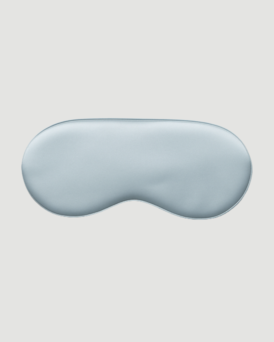 Cornflower Blue Silk Eye Mask