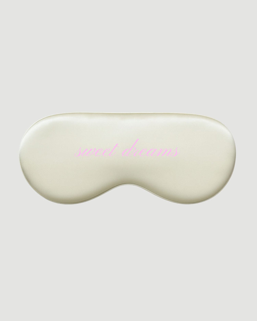 Lemon Silk Eye Mask