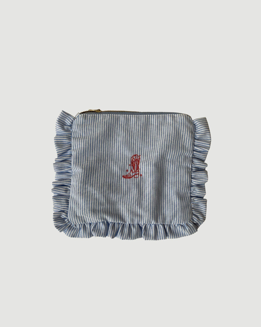 Sample Sale Ruffle Pouches