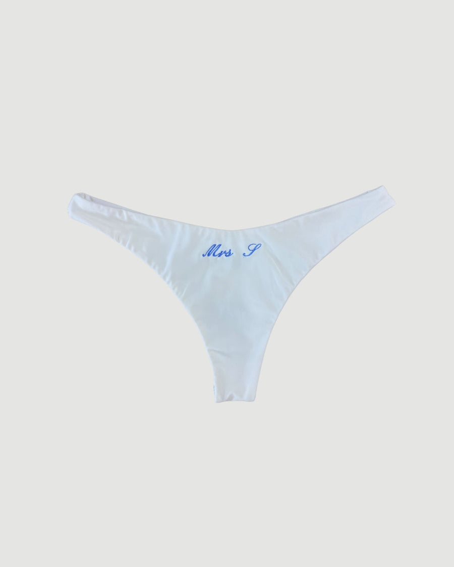 Sample Sale: Embroidered/Marked Swimwear