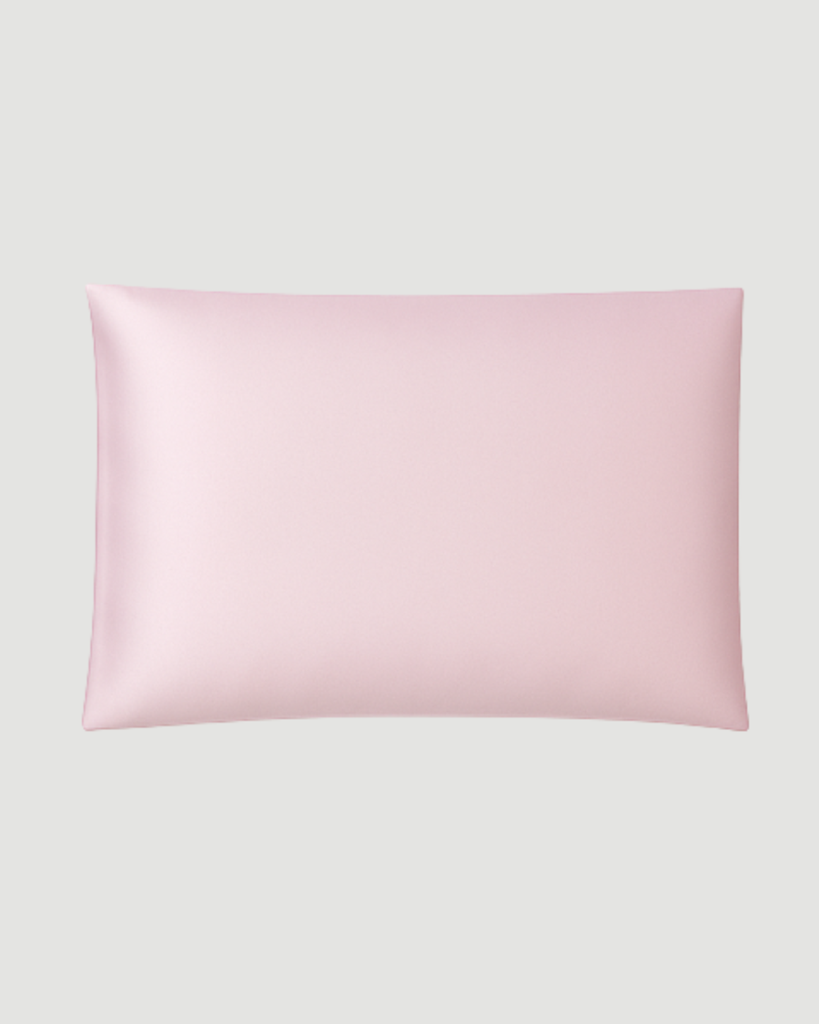 Baby Pink Silk Pillowcase