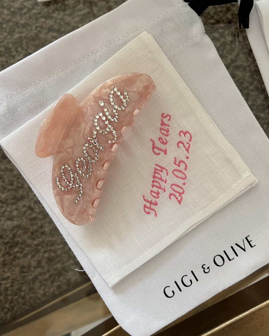 Custom Claw Hair Clip