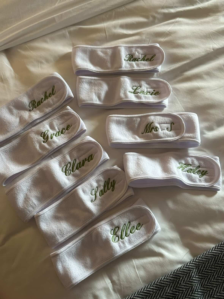 Personalised Spa Headband