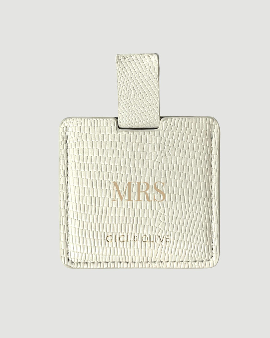 White Compact Mirror