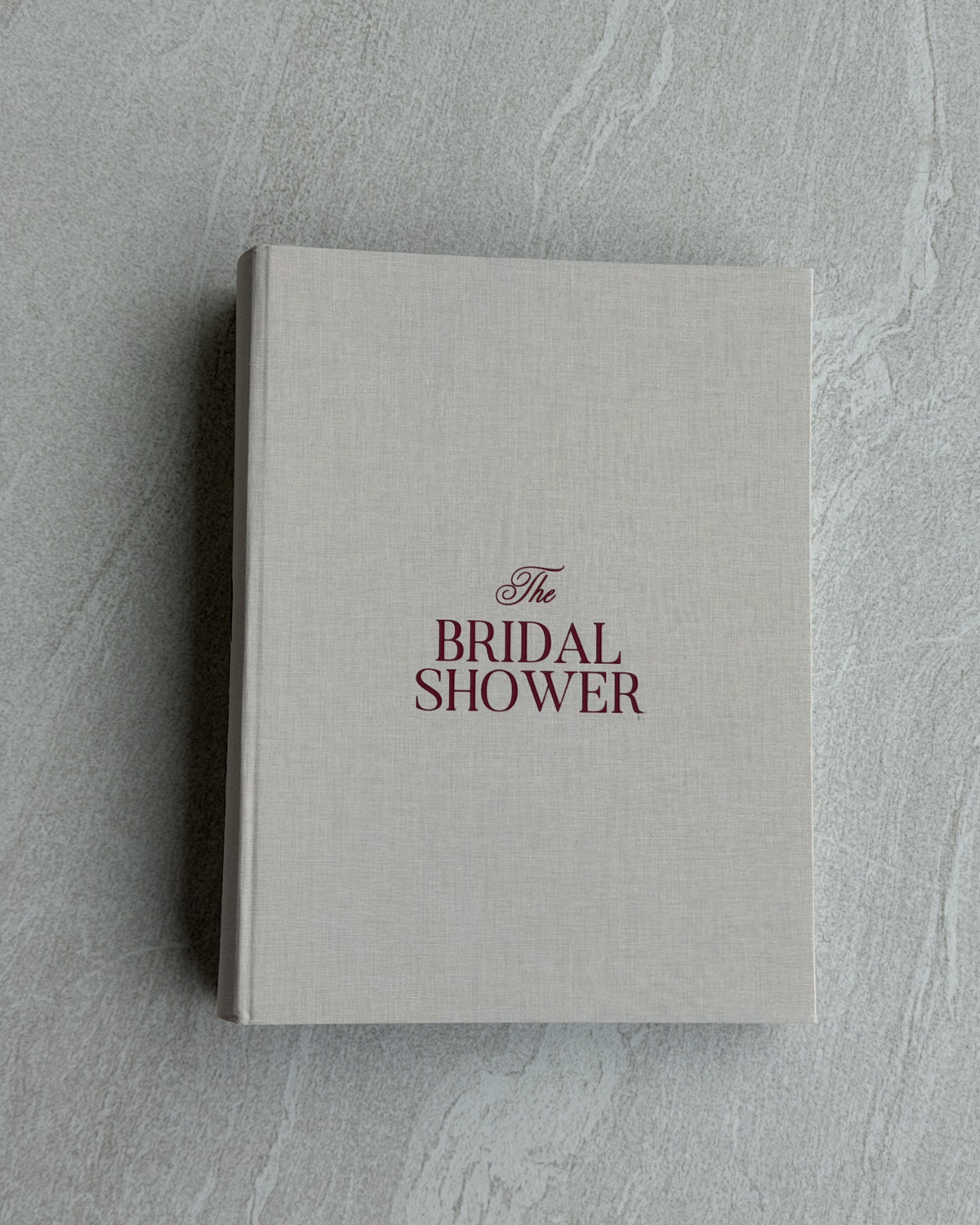 Bridal Shower Memory Book