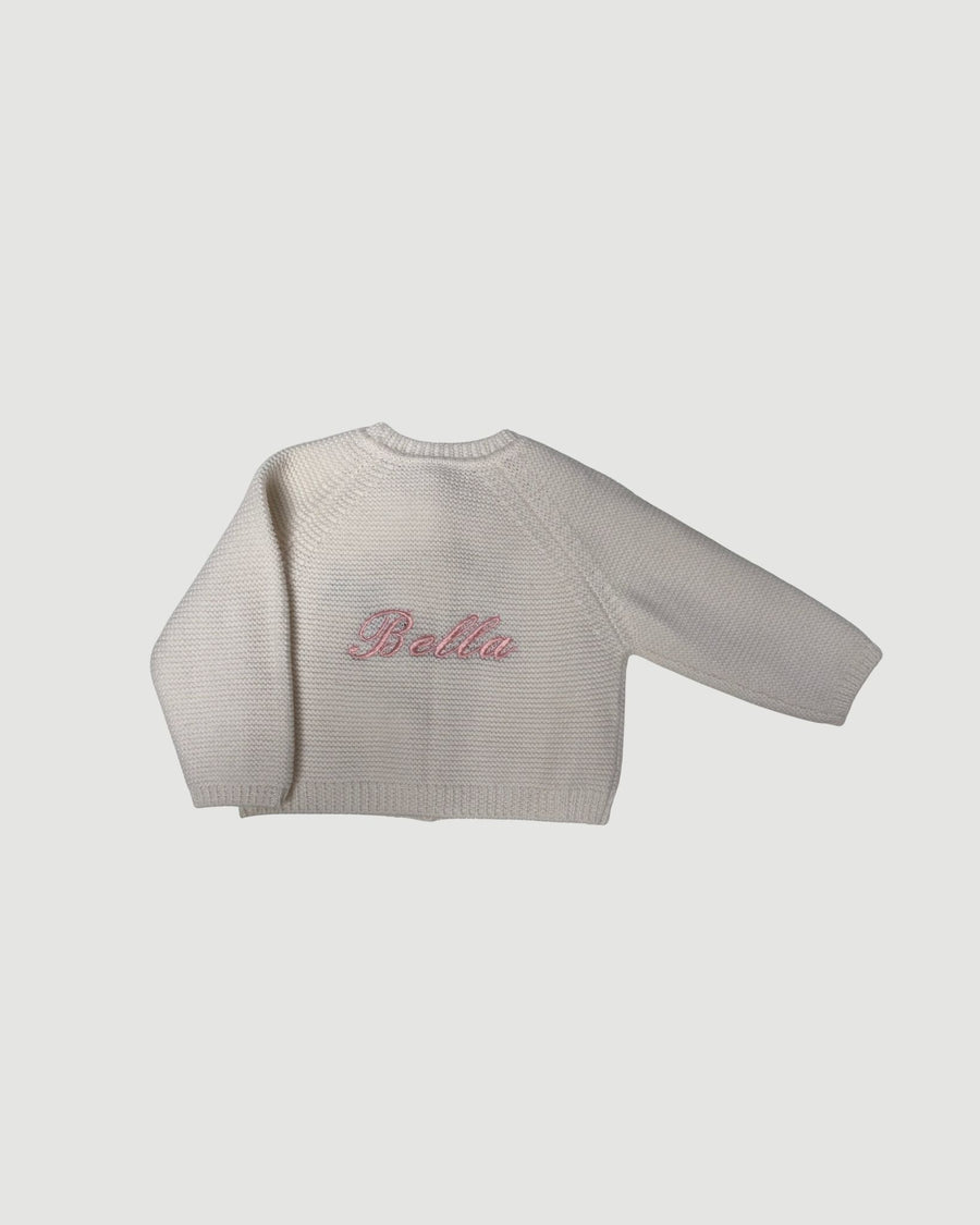 Sample Sale - Personalised Baby Cardigans