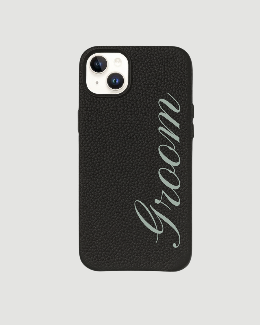 Black Personalised iPhone Case