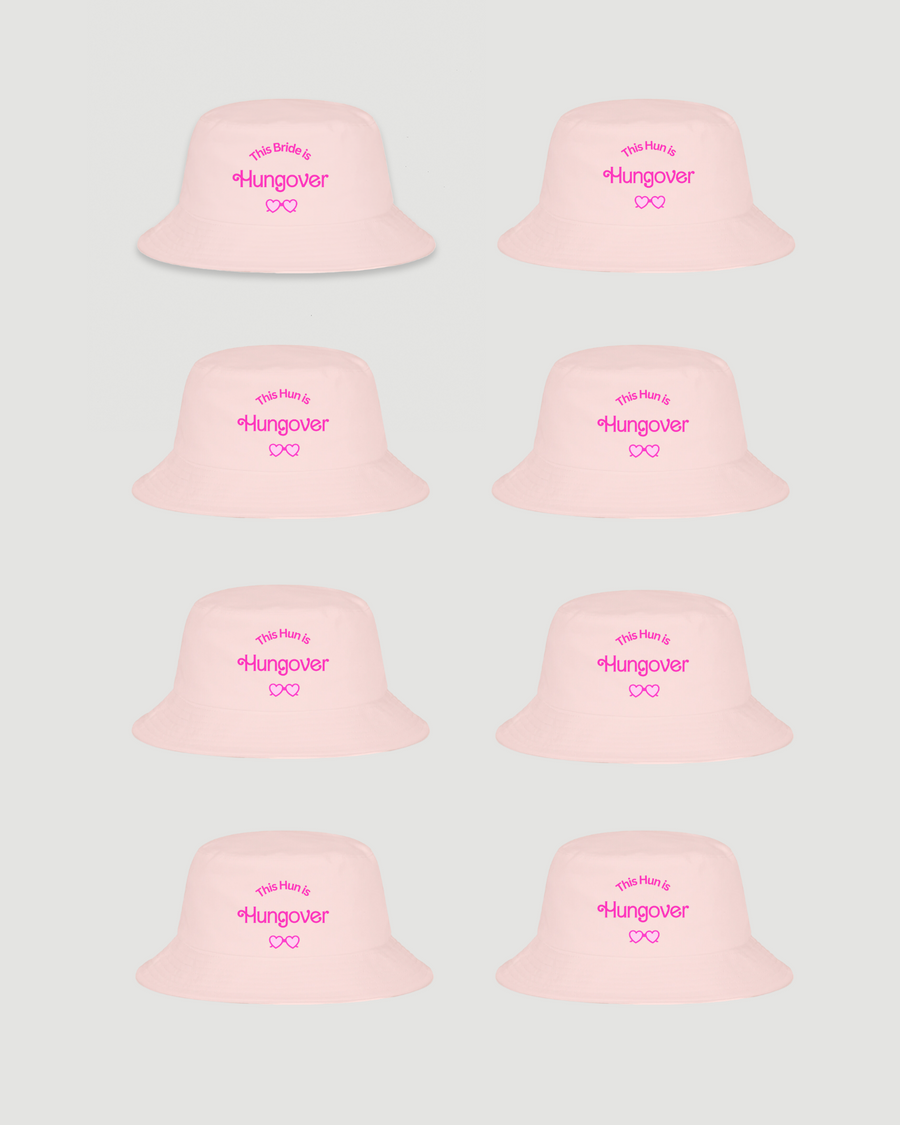 Barbie Bach Bucket Hats (Set of 8)