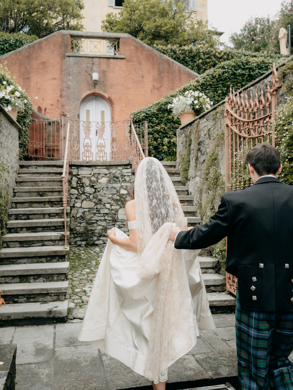 A Romantic Wedding of Pastel Pink Hues & Scottish Traditions