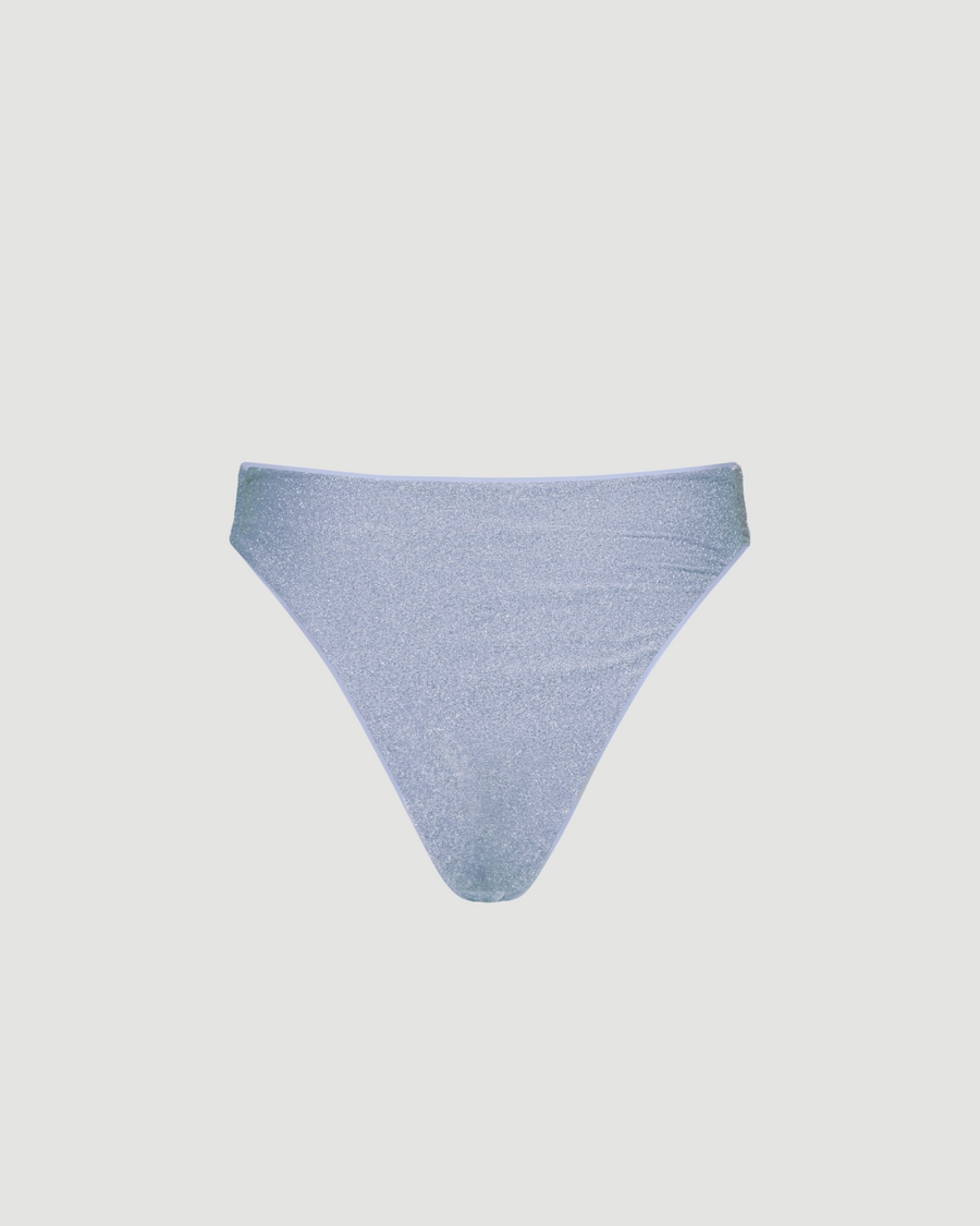 Acapulco Bottom - Ice Blue Lurex