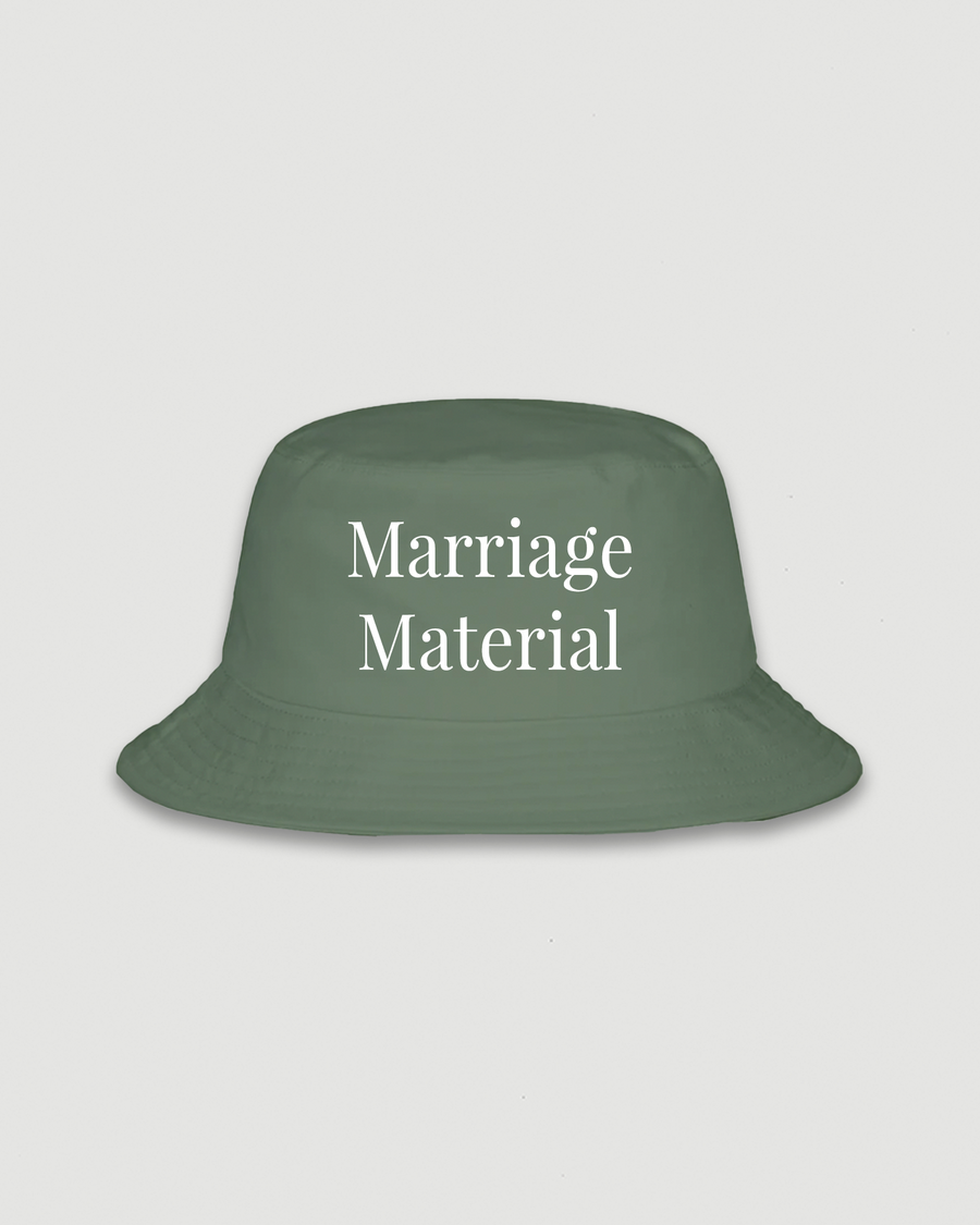 Marriage Material® Bucket Hat