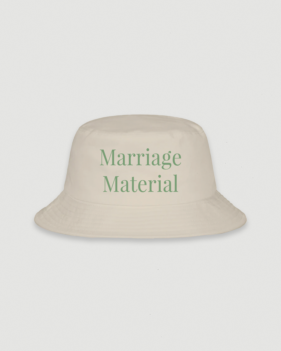 Marriage Material® Bucket Hat