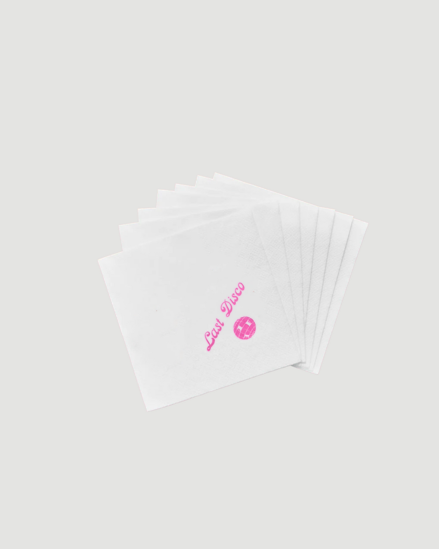Last Disco Cocktail Napkin (pack of 20)