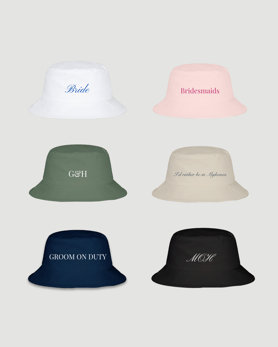 Personalised Bucket Hat Bundles