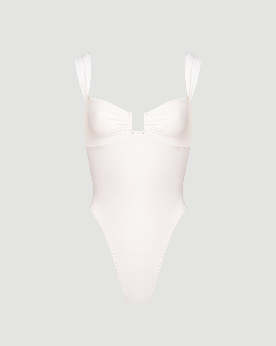 Cannes One Piece - Bridal White