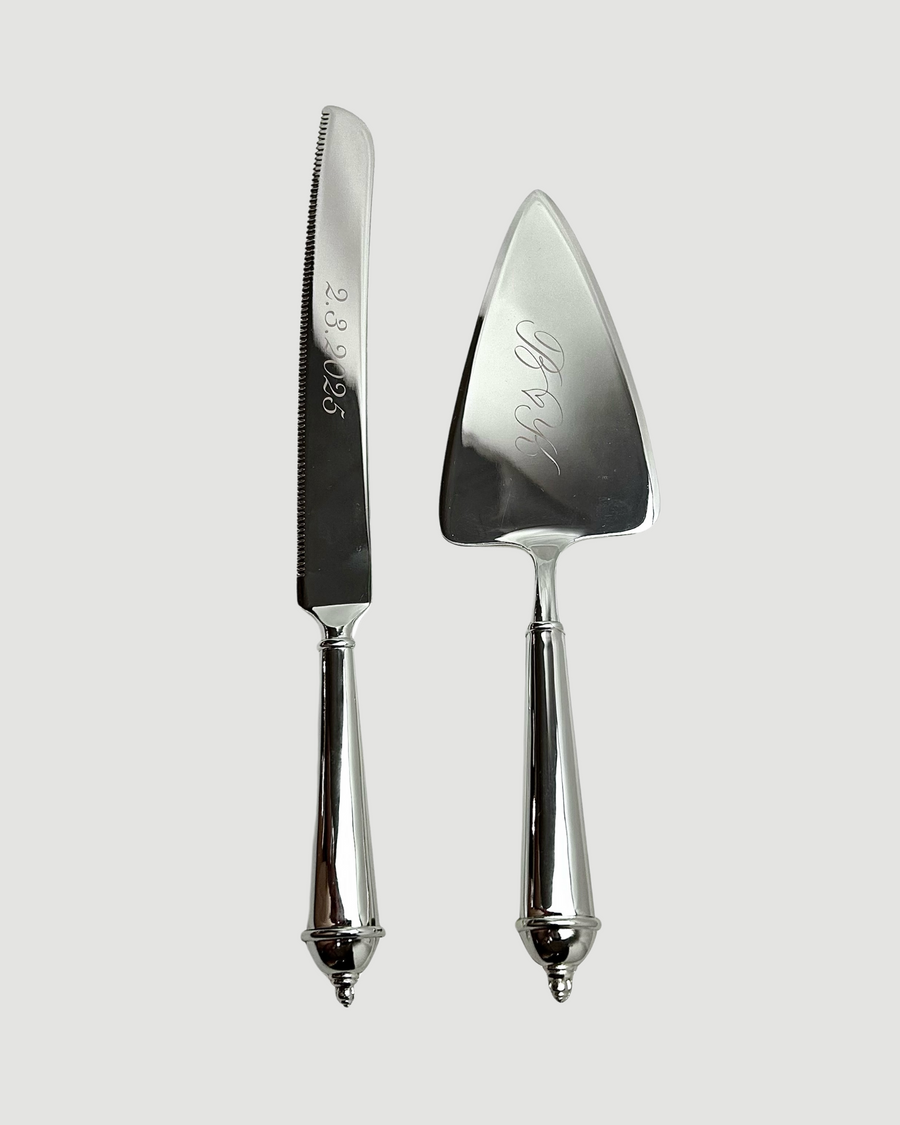 Personalised Cake Knife Set