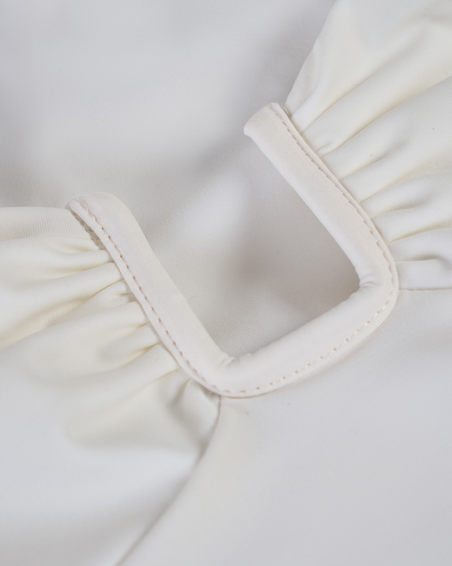 Cannes One Piece - Bridal White