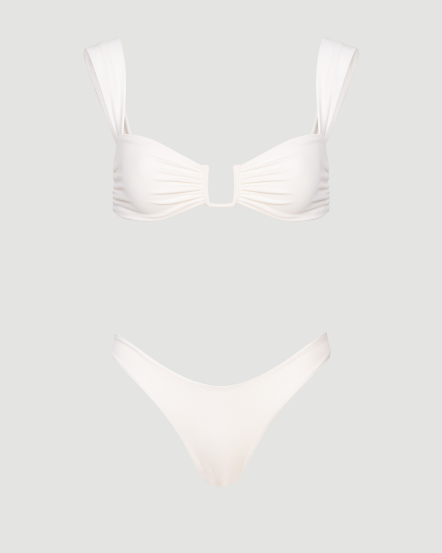 Cannes Top - Bridal White