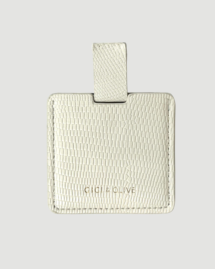 White Compact Mirror