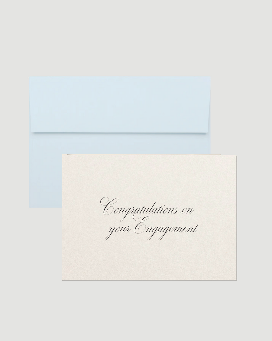 Congratulations On Your Engagement Card