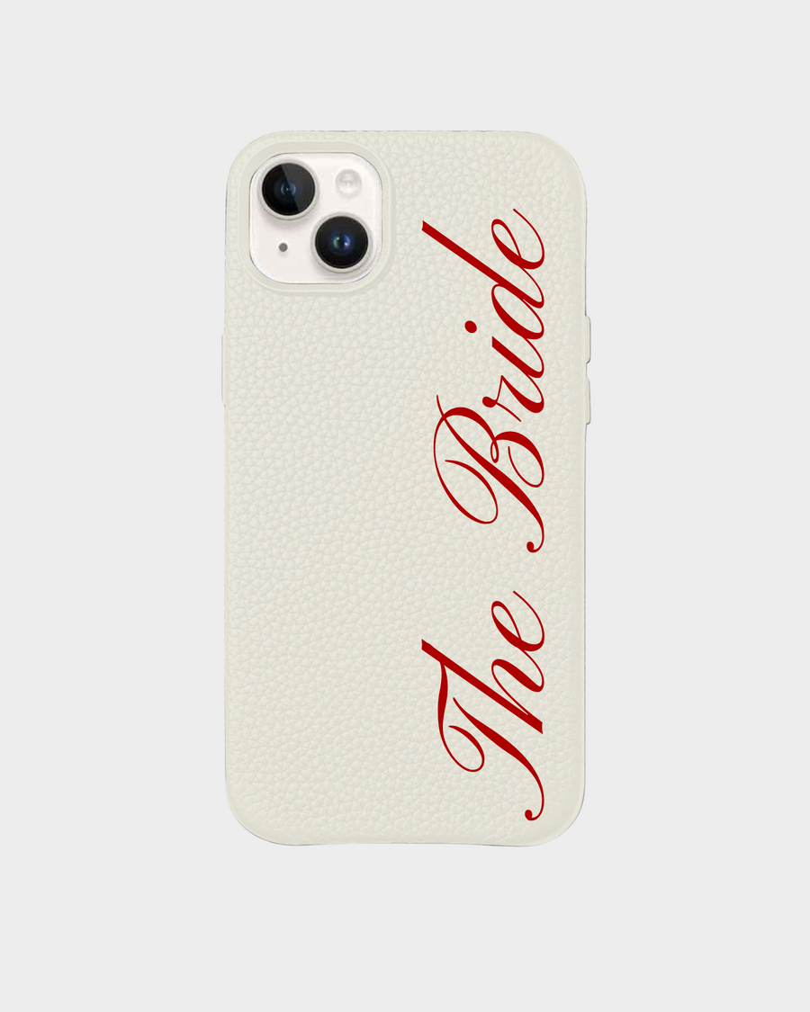 Cream Personalised iPhone Case