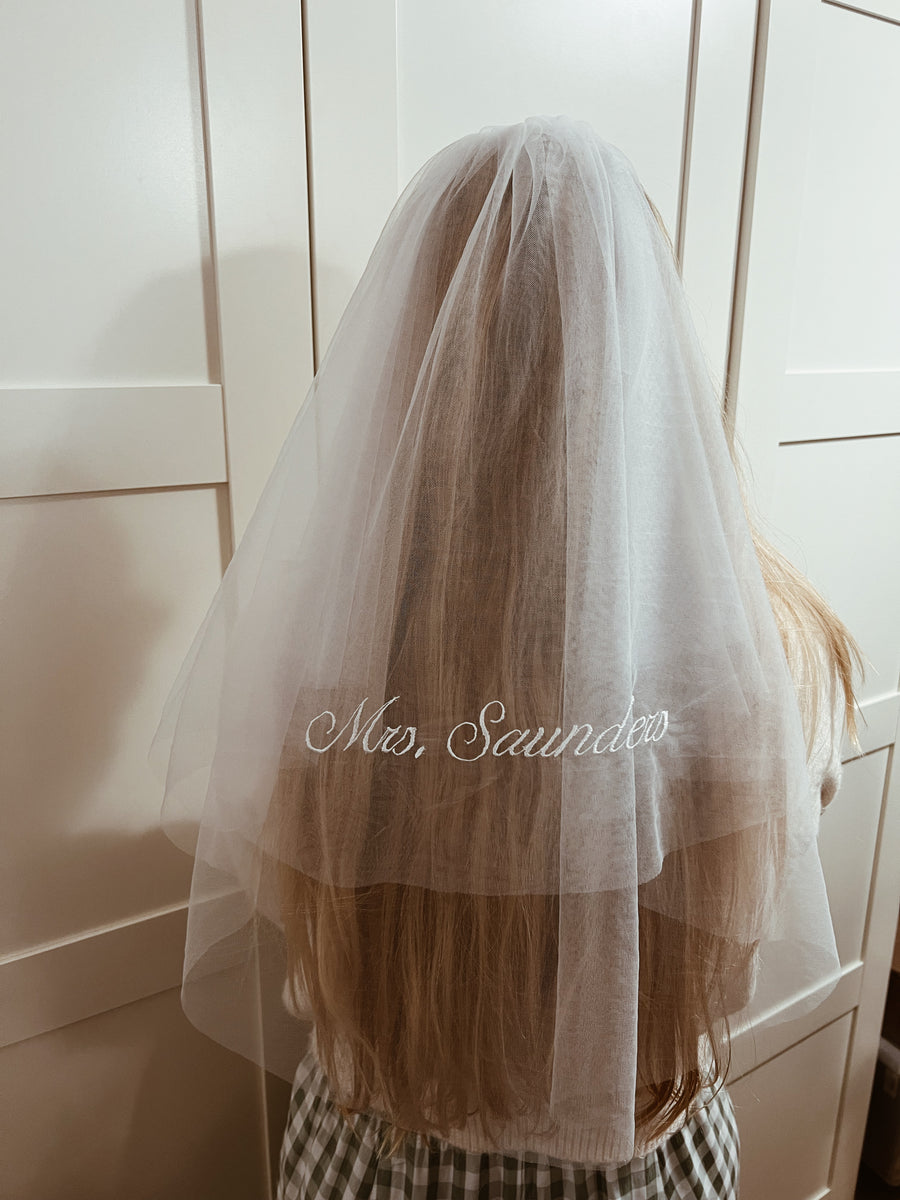 Personalised Mini Veil