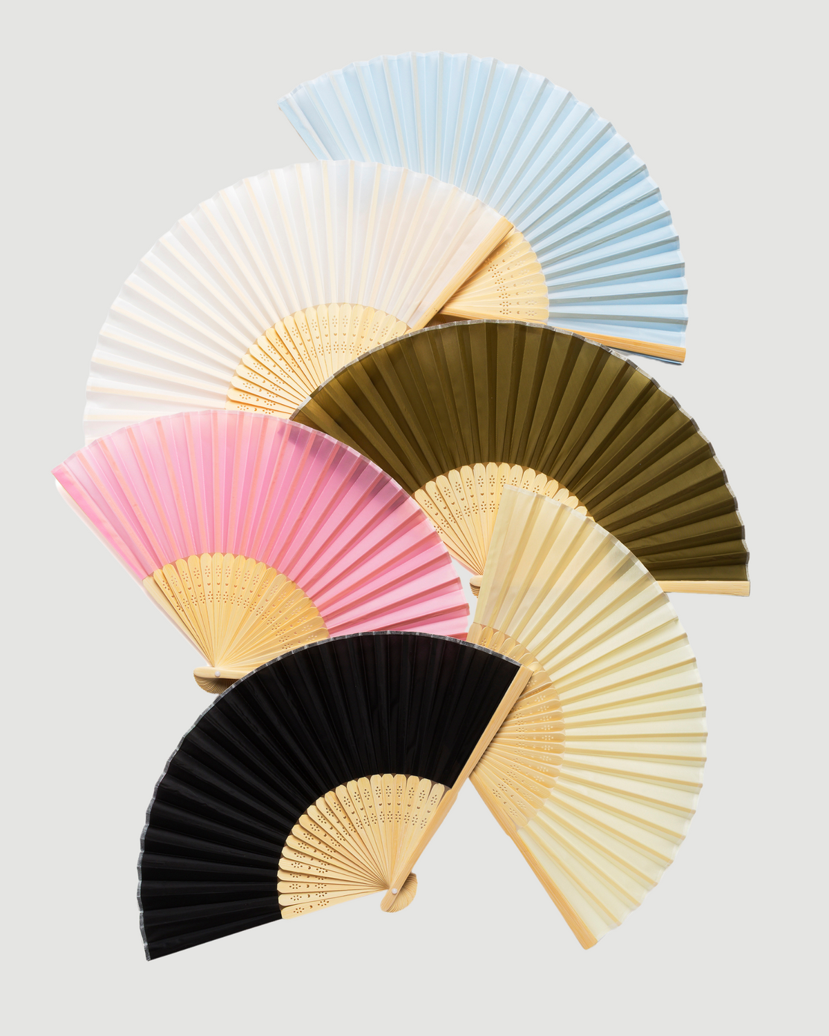 Personalised Silk Fans
