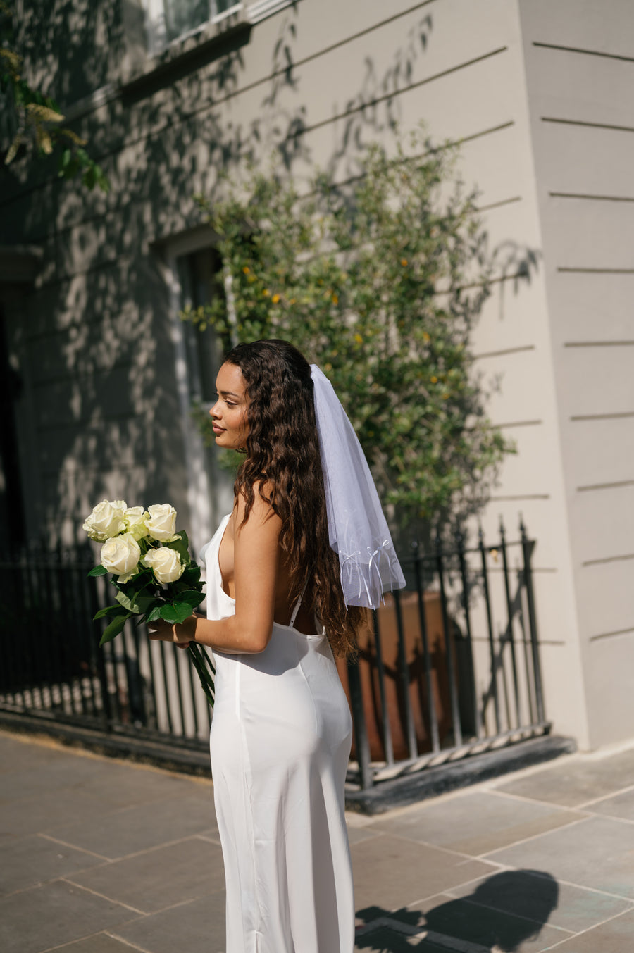 Penny Mini Bow Veil