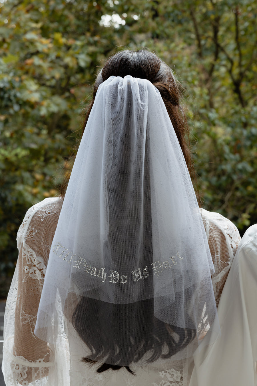 Till Death Do Us Part Diamanté Veil