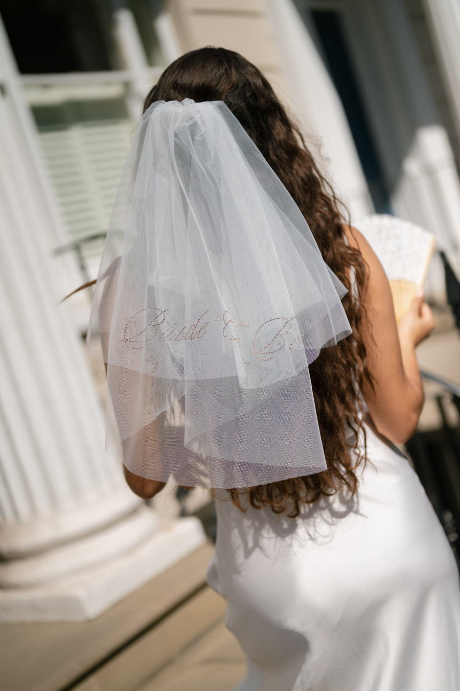 Bride To Be Diamanté Veil