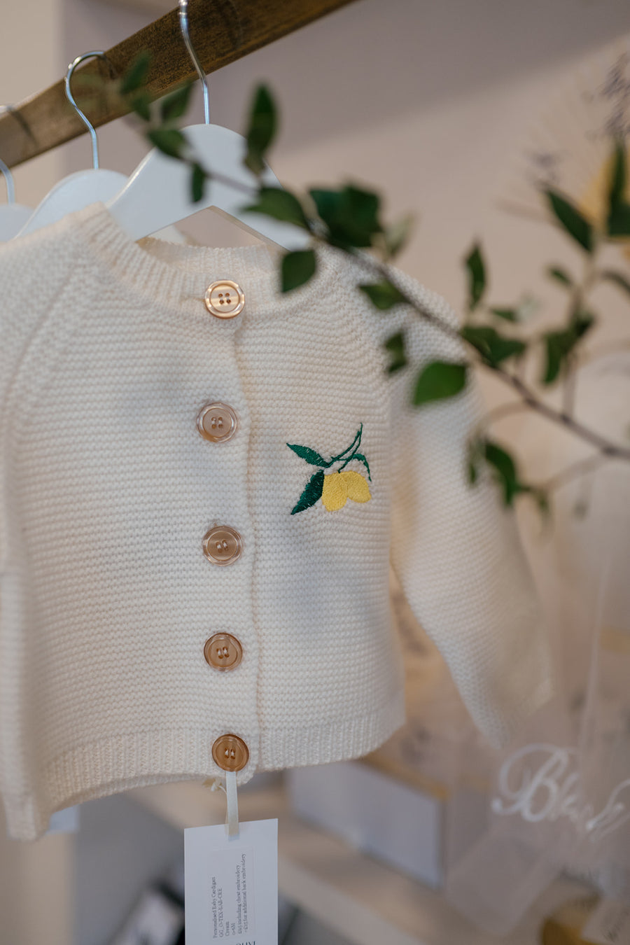 Sample Sale - Personalised Baby Cardigans