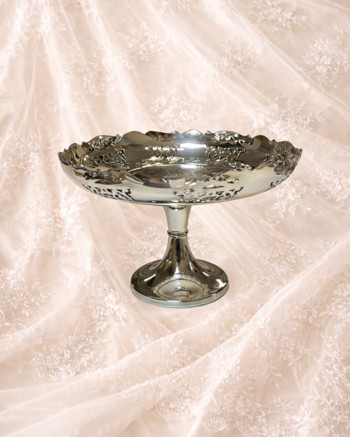 Vintage Silver Bonbon Dish