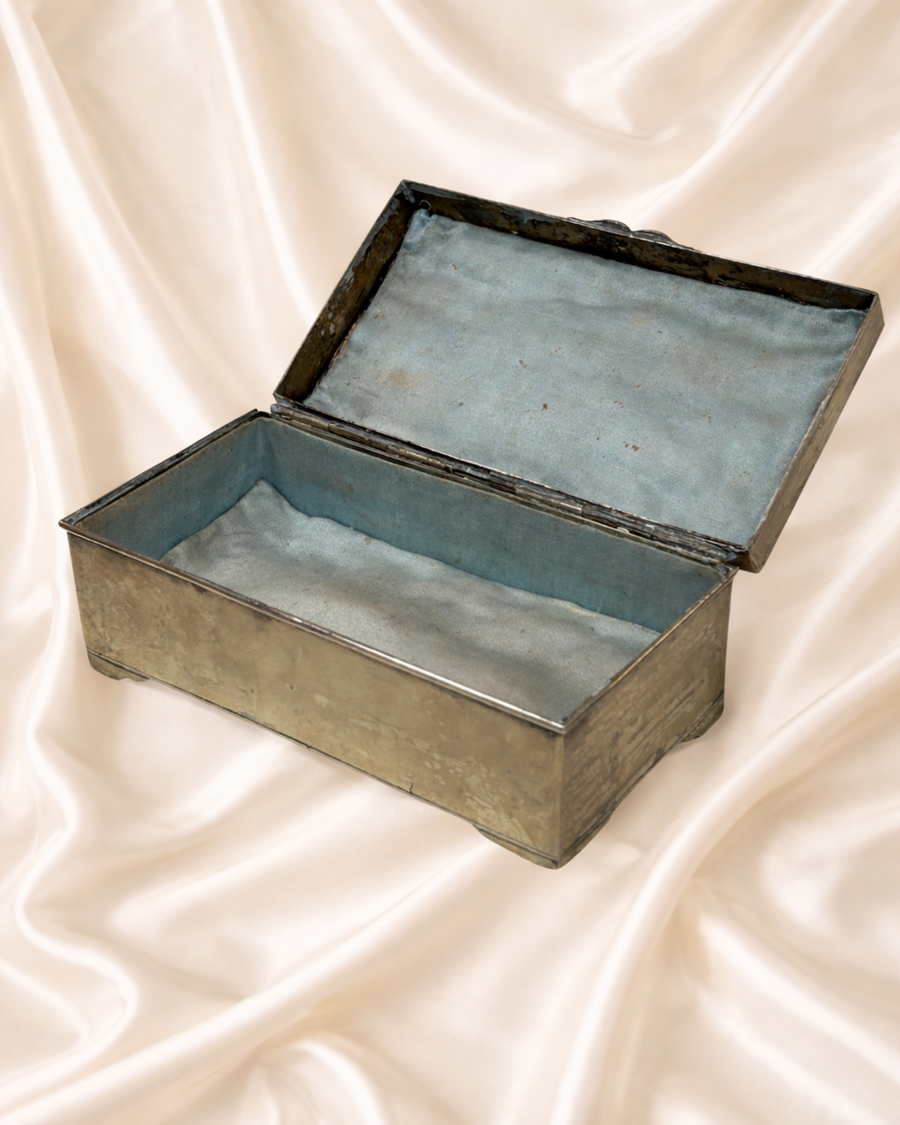 Vintage Floral Engraved Jewellery Box – Gigi & Olive
