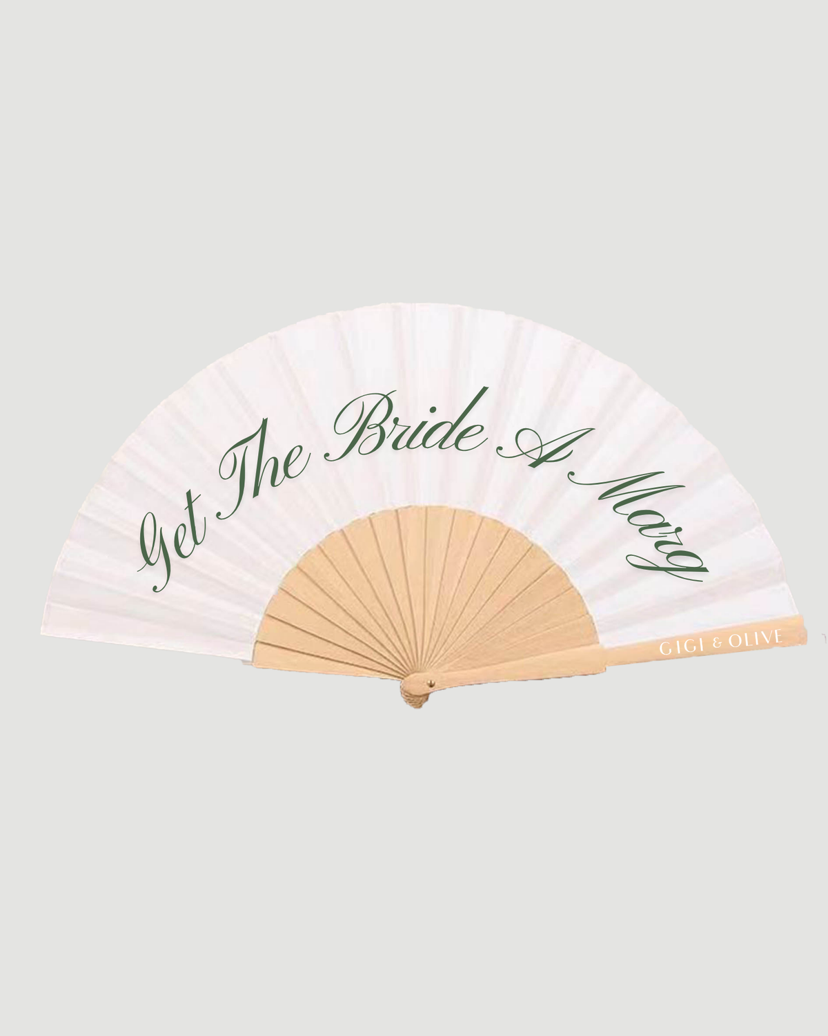 Get The Bride A Marg Fan