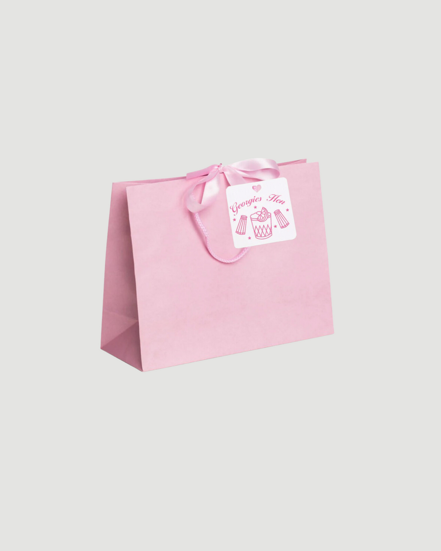 Personalised Pink Gift Bags (set of 12)