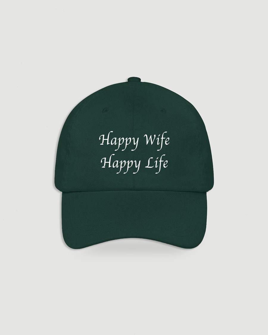 Happy Wife Happy Life Cap