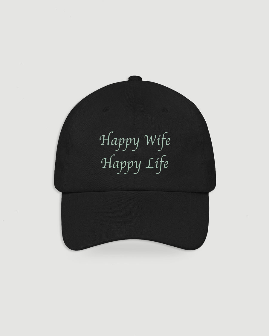 Happy Wife Happy Life Cap