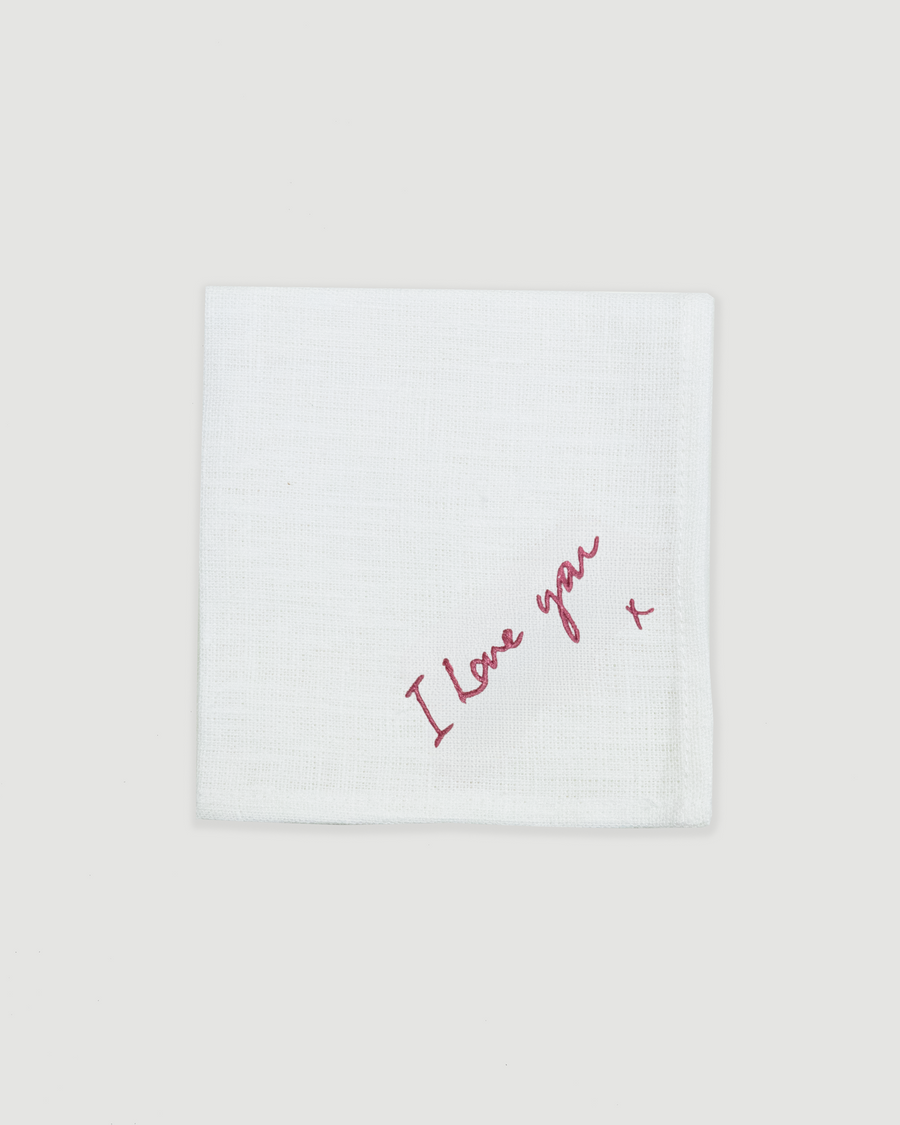 Handwritten Handkerchief